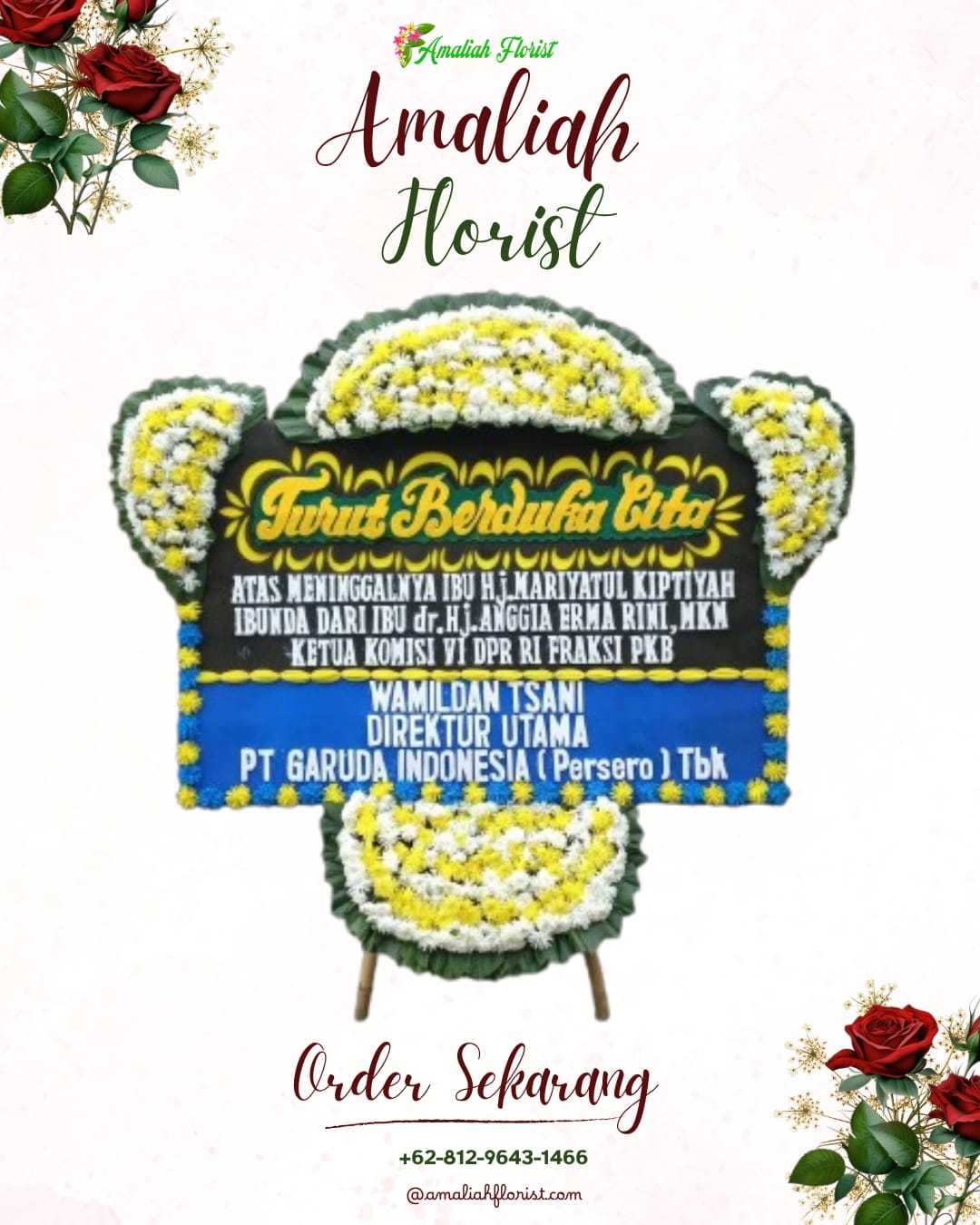 Papan Bunga Duka Carenang